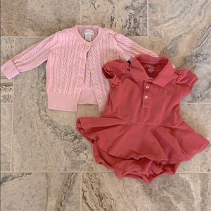 Ralph Lauren Outfit for Baby Girl